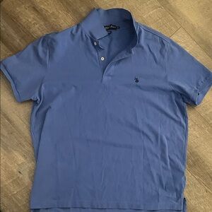 Polo by Ralph Lauren Men's Classic Blue Polo Shirt